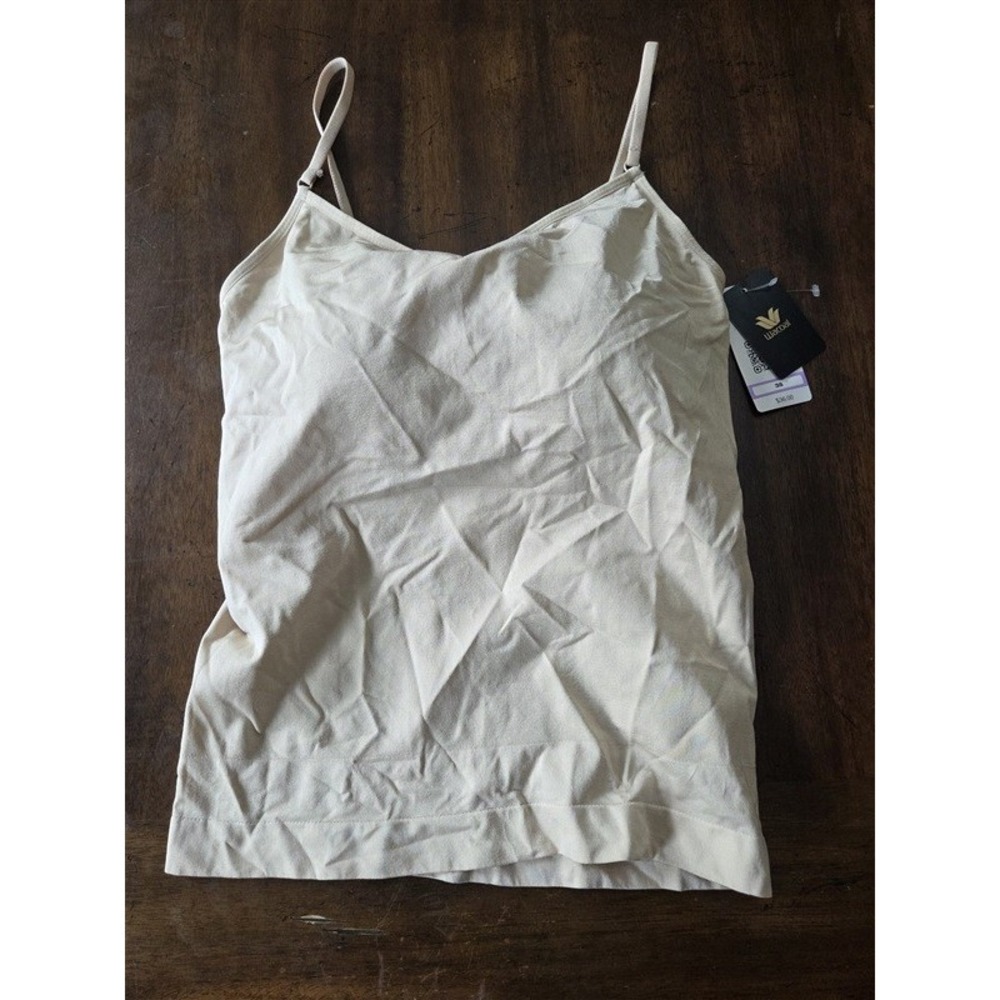 NWT Wacoal 38 B-Smooth Camisole with Cups 831275 Beige 131561
